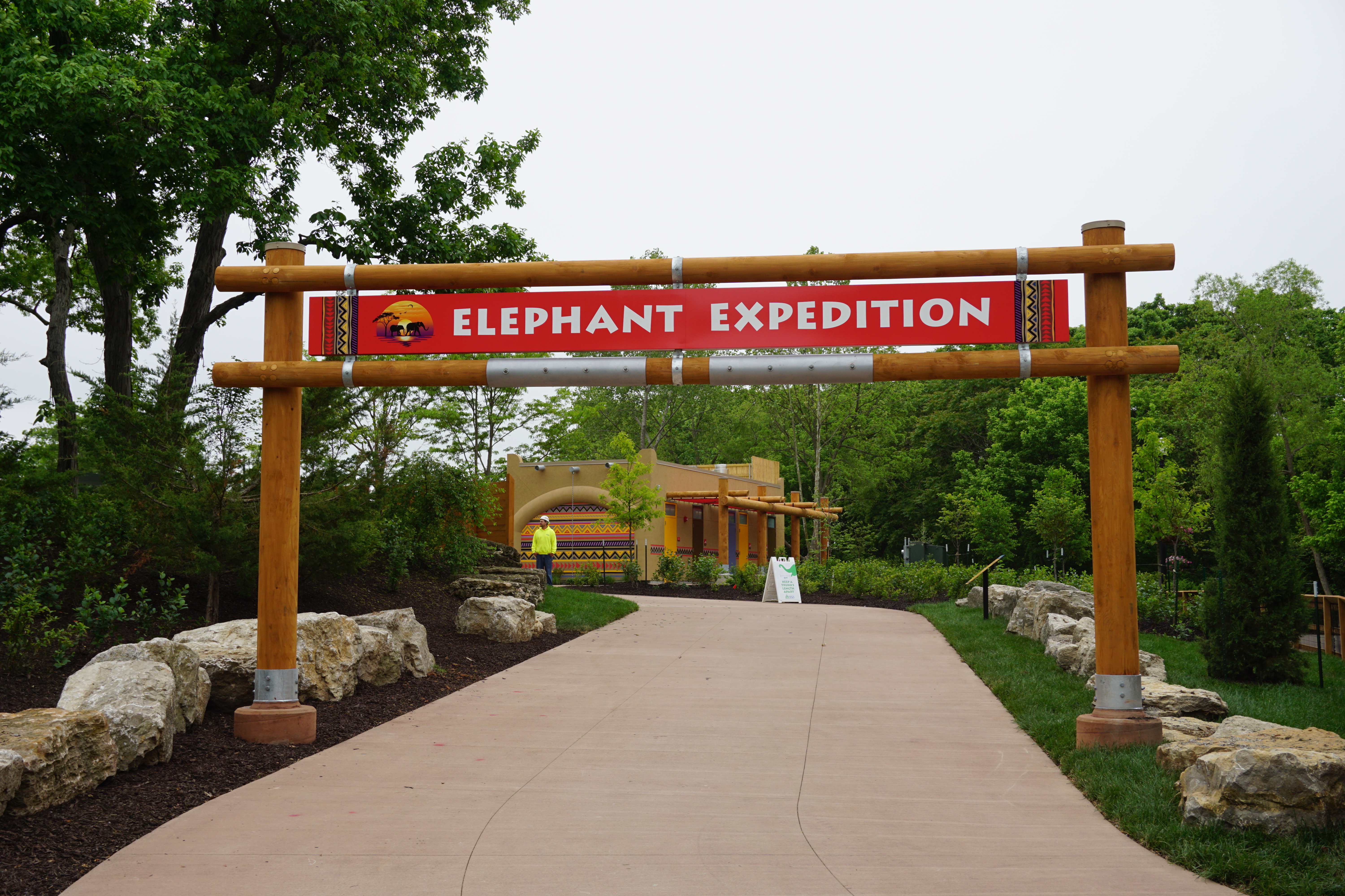 KC Zoo - Elephant Exhibit